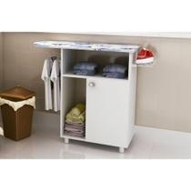 Balcão Multiuso p/ Área Serviço TP-3010 c/ 1 Porta Branco - Tecno Mobili Balcão Multiuso p/ Área Serviço TP-3010 c/ 1 Porta Branco - Tecno Mobili