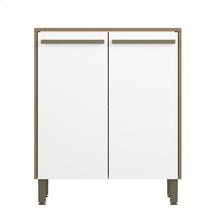 Balcão Multiuso Para Cozinha Area Serviço Uno 700 mm Branco Balcão Multiuso Para Cozinha Area Serviço Uno 700 mm Branco