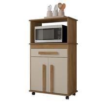 Balcão Multiuso Para Micro-ondas ou Forno 74cm Toronto RV Móveis Cinamomo/Off White
