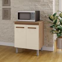 Balcão Multiuso Serena 75cm 2 Portas para Cozinha Com Tampo Inteiro Balcão Multiuso Serena 75cm 2 Portas para Cozinha Com Tampo Inteiro