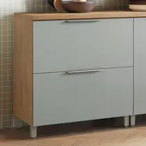 Balcao nesher marquesa 1p basc 1gav 80cm nature/verde Balcao nesher marquesa 1p basc 1gav 80cm nature/verde