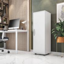 Balcão Organizador Armário Multiuso Viena 1 Porta Multifuncional Branco ENVIA SOMENTE 01 UN