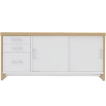 Balcão p/ Escritório Tamburato Executiva com 2 Pts 3 Gavs