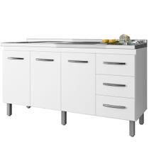 Balcao P/ Pia 150 cm 3P Diana Mobbs