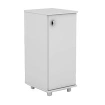 Balcão Para Bebedouro 01 Porta BL3306 Branco Tecno Mobili