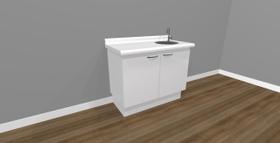 Balcão Para Clínicas e Consultórios Com Pia Balcão Para Clínicas e Consultórios Com Pia