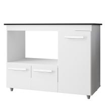 Balcao Para Cooktop 4 Bocas 114cm 9470 Branco Mobbs