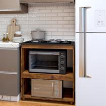 Balcão para Cooktop 4 Bocas 2 Nichos para Forno Turim