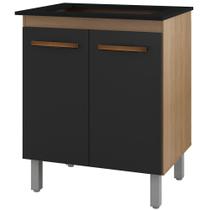 Balcao Para Cooktop 5 Bocas 2P 75 cm Jade Mobbs