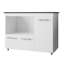 Balcão Para Cooktop Ana 5 Bocas 3 Portas Moblis Balcão Para Cooktop Ana 5 Bocas 3 Portas Moblis