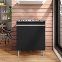 Balcão Para Cooktop Armário De Cozinha Andréia - AJL Móveis