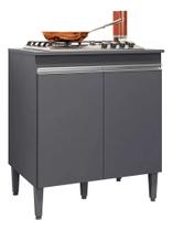 Balcão Para Cooktop Armário De Cozinha Andréia - AJL Móveis