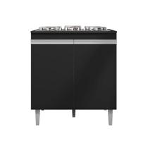 Balcão Para Cooktop Armário De Cozinha Compacta Ana