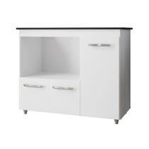 Balcão Para Cooktop Bocas 3 Portas Armário De Cozinha Ana - SSX Multicoisas Balcão Para Cooktop Bocas 3 Portas Armário De Cozinha Ana - SSX Multicoisas