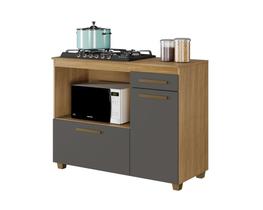 Balcão para Cooktop Cronos 5 Bocas Arte Móveis