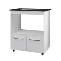 Balcão Para Cooktop Elisa 5 Bocas 2 Portas Moblis