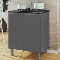 Balcão para Cooktop Iris 70cm 2 Portas em MDP para Cozinha Moderna