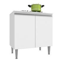 Balcão para Cooktop IRM Athena 80cm 2 Portas - Branco