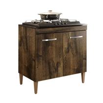 Balcão para Cooktop Sevilha 4 Bocas Ypê - Kaiki Moveis