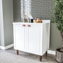 Balcão para Cozinha 2 Portas 80 Cm Pérola Yescasa