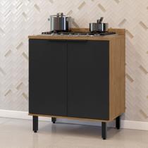 Balcão para Cozinha 2 Portas Toscana Espresso Móveis Balcão para Cozinha 2 Portas Toscana Espresso Móveis