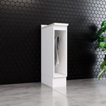 Balcão para Cozinha 20cm Porta Toalha com Tampo Emily