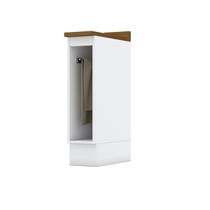 Balcão para Cozinha 20cm Porta Toalha com Tampo Emily