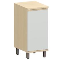 Balcão Para Cozinha 40 Cm 1 Porta Mdf/mdp Aurora Cinza Cristal Balcão Para Cozinha 40 Cm 1 Porta Mdf/mdp Aurora Cinza Cristal