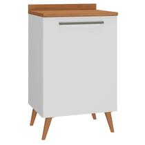 Balcão para Cozinha 59 cm Favorita 1 Porta Branco Lacca - Zanzini Balcão para Cozinha 59 cm Favorita 1 Porta Branco Lacca - Zanzini