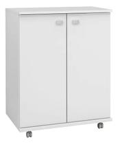 Balcão para Cozinha com Rodízios Bl3300 Branco - Tecno Mobili