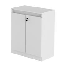 Balcão Para Escritório 2 Portas ME4149 Branco - Tecno Mobili