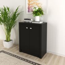 Balcão para Escritório 60cm com 2 Portas e 1 Prateleira ME4103