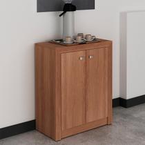 Balcão Para Escritório com 2 Portas Amendoa Tecnomobil