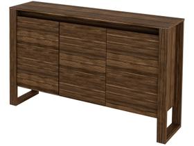 Balcão para Escritório com 3 Portas ME4147 Nogal - Tecno