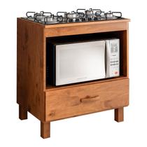 Balcão Para Fogão Cooktop 2, 4 E 5 Bocas Com Pé Móveis Mpo