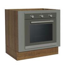 Balcão para Forno de Embutir 80 x 60 cm Sem Tampo Madesa