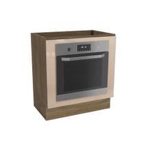 Balcão para Forno de Embutir 80cm 1 Porta Linha Modulada Curve N624 Kappesberg