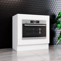 Balcão para Forno de Embutir sem Tampo Emily Espresso Móveis