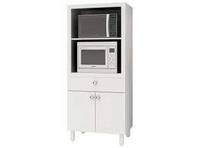 Balcão para Forno e Micro-ondas com 2 Portas e 1 Gaveta