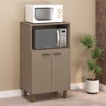 Balcão para Forno e Micro-Ondas com 2 Portas Marrom/Champagne/Rosé Balcão para Forno e Micro-Ondas com 2 Portas Marrom/Champagne/Rosé