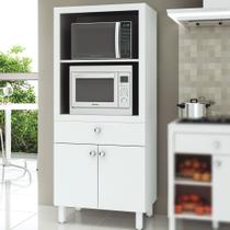 Balcão para Forno e Microondas com 2 portas e gaveta BL3305 Tecnomóbili