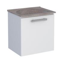 Balcão para Lavanderia em Aço com Tanque Caruaru Branco