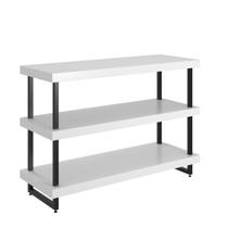 Balcão Para Loja Em MDF 3 Níveis Tubo Quadrado 135 x 95 x 50 cm