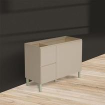 Balcão para Pia Ambiente Art 120cm Vanilla Kits Paraná Balcão para Pia Ambiente Art 120cm Vanilla Kits Paraná