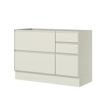 Balcão Pia 01 Porta 04 Gavetas C655 Fineze Areia HP - Henn Balcão Pia 01 Porta 04 Gavetas C655 Fineze Areia HP - Henn