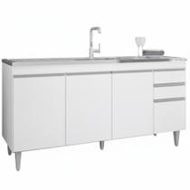 Balcao Pia 4 P 2 G BP 180 cm Agatha Eratto Moveis