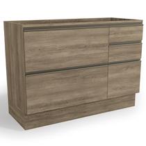 Balcao Pia Sem Tampo 1P 4G 120 cm Maxxi G746 Nogal Kappesberg