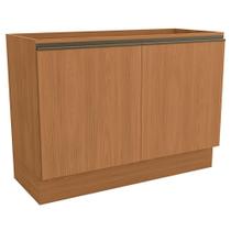 Balcao Pia Sem Tampo 2p 120 Cm Mdp Maxxi G745 Kappesberg Canela