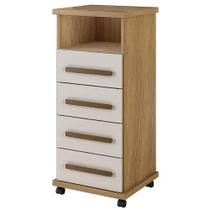 Balcão Piauí 4 Gavetas Branco Flex Arte Móveis Cor Cinamomo Off White Balcão Piauí 4 Gavetas Branco Flex Arte Móveis Cor Cinamomo Off White