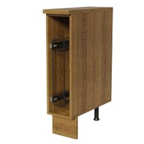 Balcão Porta-temperos Glamy, Agata e Stella 20cm Rustic